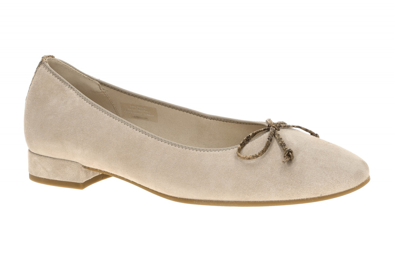 Gabor 3021.01.002 Damen Pumps Grau Silk Samtchevreau Snake metallic Gold