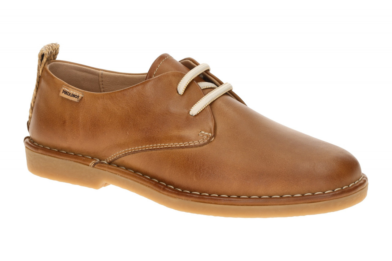 Pikolinos W5W-4535 brandy Damenschuhe NOIA bequeme Schn?r-Halbschuhe Braun - ...