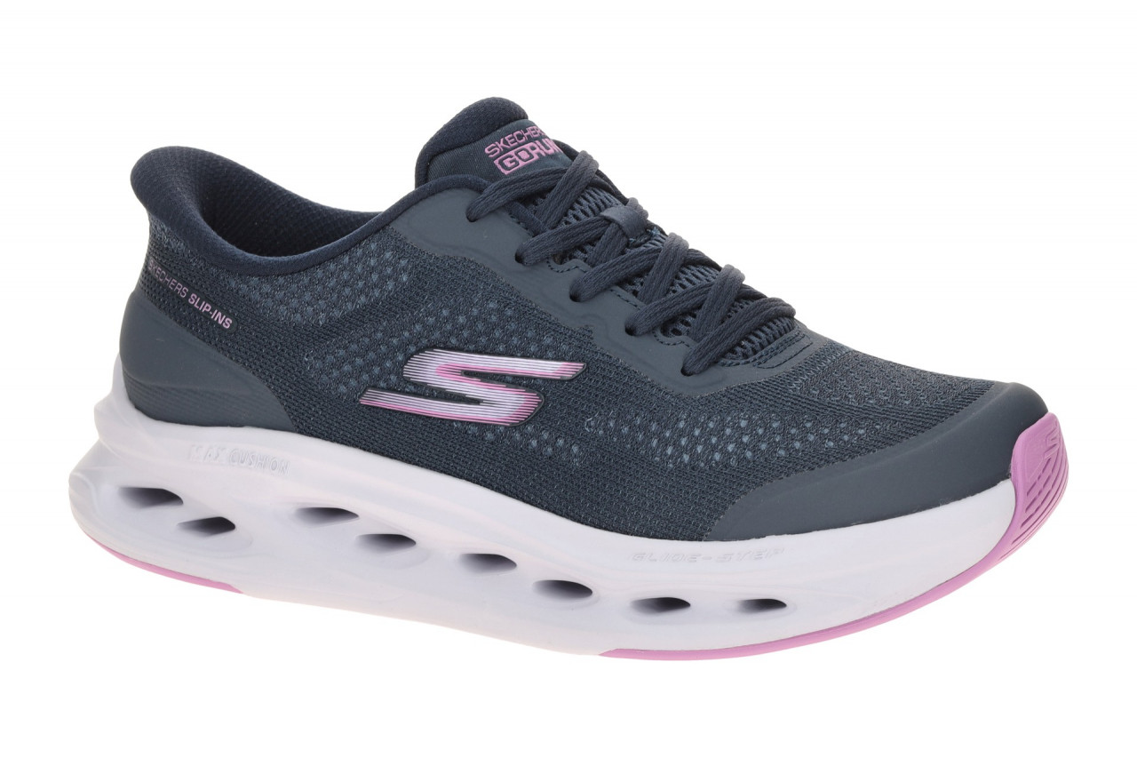 Skechers MAX CUSHIONING GLIDE 129403 NVPR dunkel-blau - Sportschuhe f?r Damen