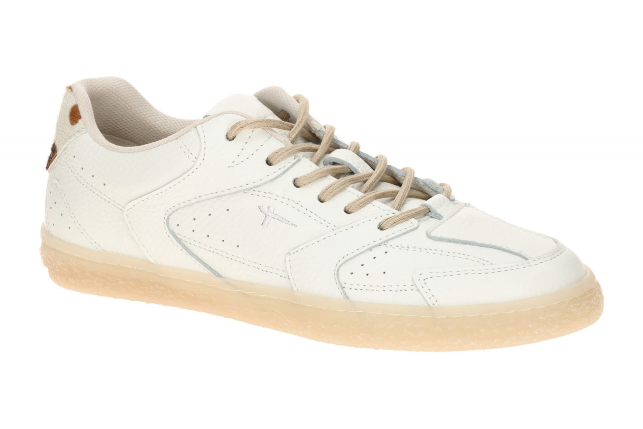 Tamaris 1-23600-47 106 Damen Sneaker wei? + hellbraun + transparent - sportli...