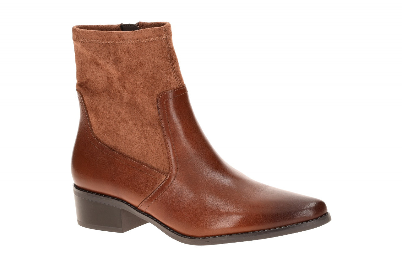 CAPRICE 25312 Damen Stiefeletten braun cognac elegante Ankle Boots
