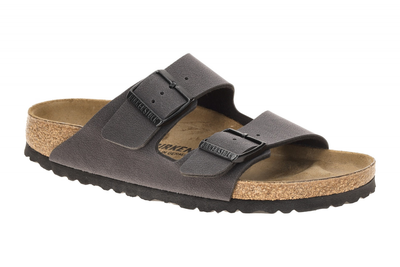 Birkenstock ARIZONA BS 1032023 dunkel-grau - bequeme Pantolette f?r Damen