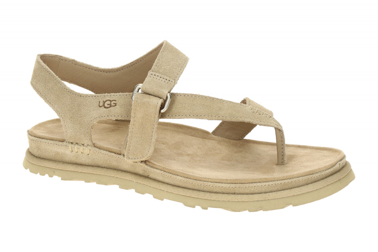 UGG GOLDENGAZE TOE POST 1175134 SAN beige - Zehentrenner f?r Damen