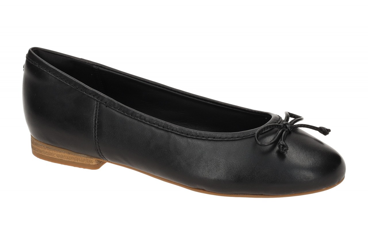 Clarks 26176629 4 FAWNA LILY Damen Ballerinas Schwarz - Black Blockabsatz