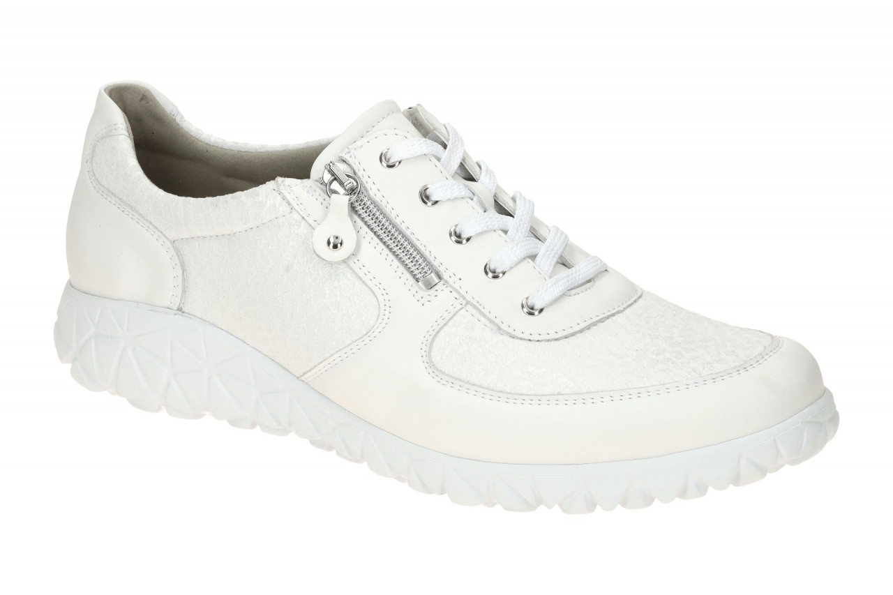Waldl?ufer H89001 238 275 Damen Halbschuhe Wei? OrthoTritt Komfort Fu?bett