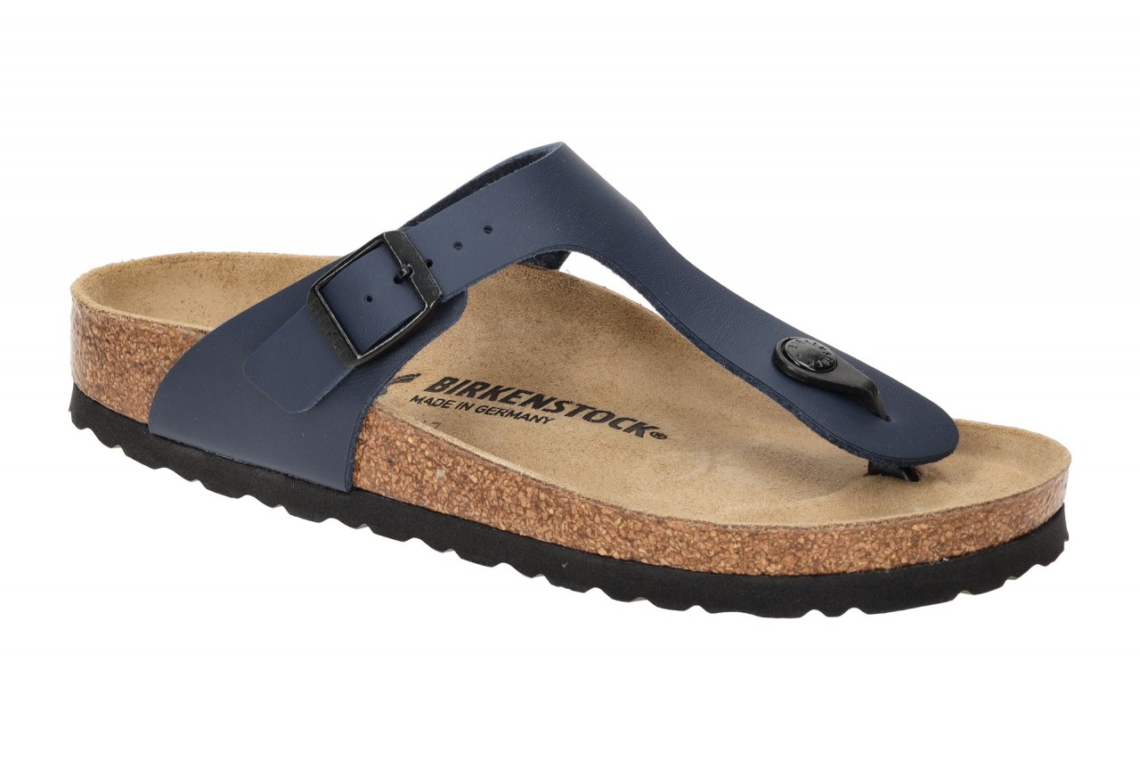 Birkenstock GIZEH BS 143623 blau - Pantoletten f?r Damen