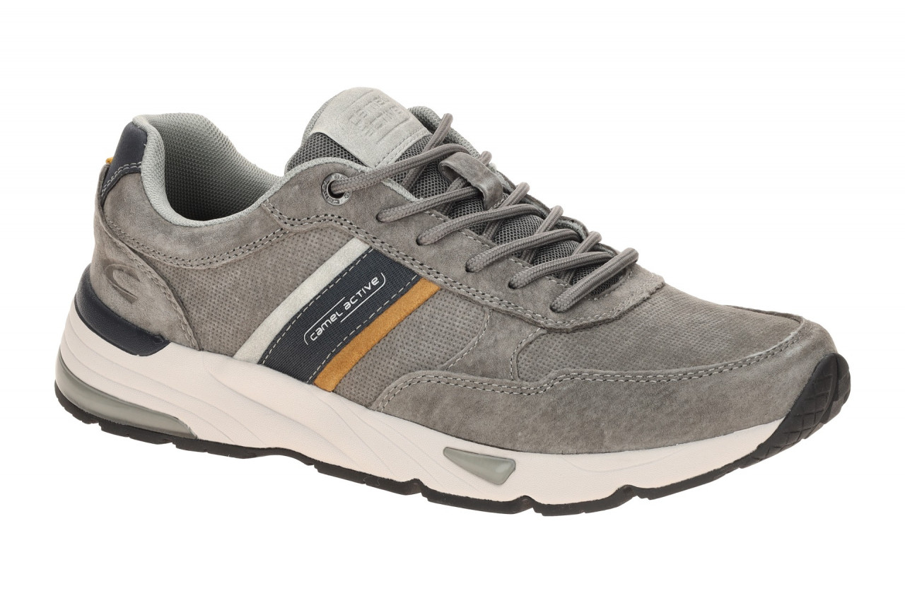 camel active Herrenschuhe URBAN 54UNA07 340216 lt grey/blue Echtleder bequeme...
