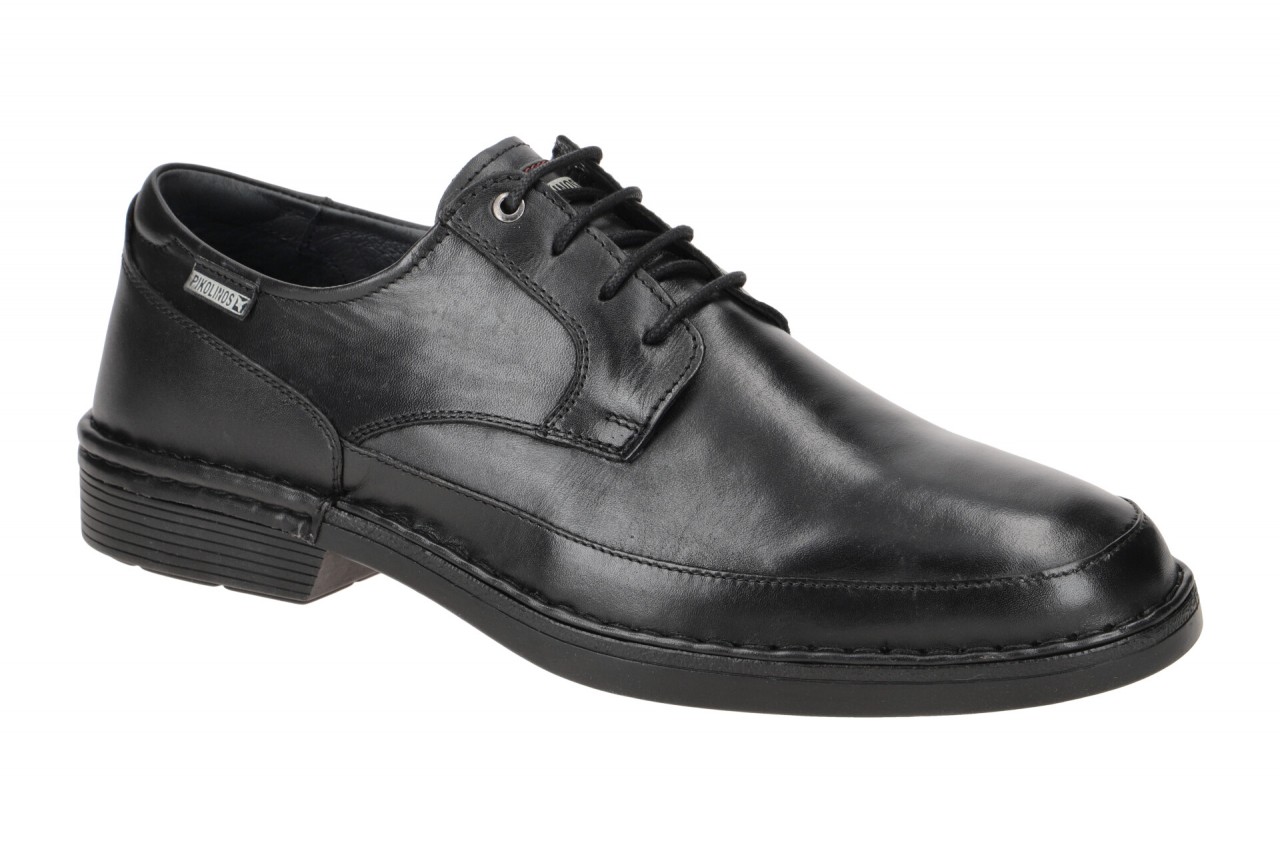 Pikolinos M3V-4182 black INCA Herrenschuhe schwarz Echtleder Gummisohle