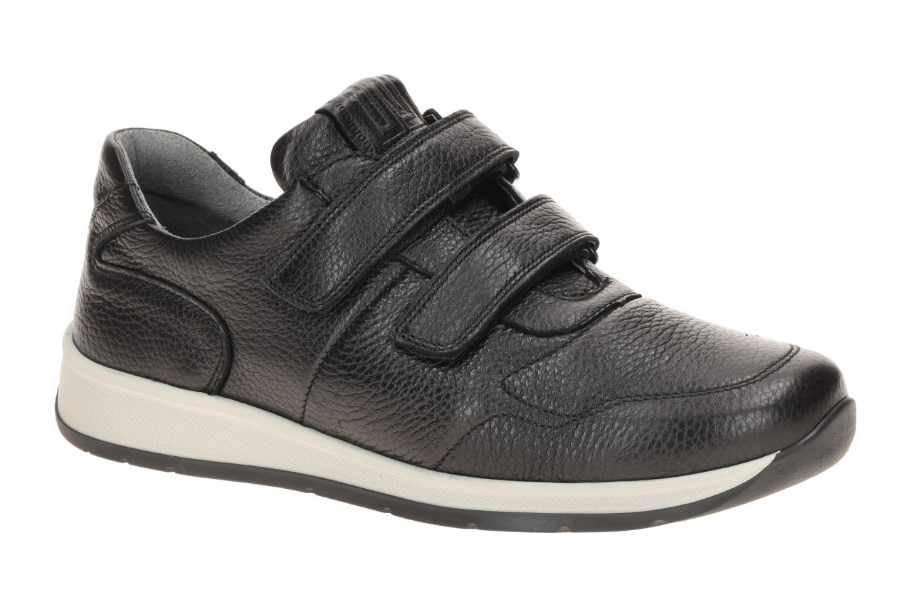 Waldl?ufer Herrenschuhe KILIAN 686302 schwarz Glattleder bequeme Slipper