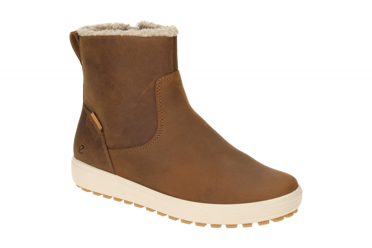 Ecco 450753 Soft 7 Tred Boot WP - Damen Winterstiefelette braun camel, wasser...