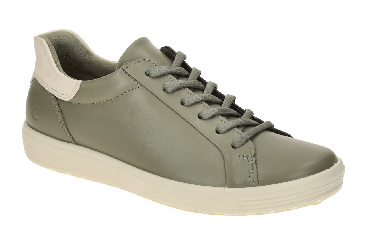 Ecco SOFT 7 EASY SLIP LACE 47084360079 olive - sportliche Halbschuhe f?r Damen