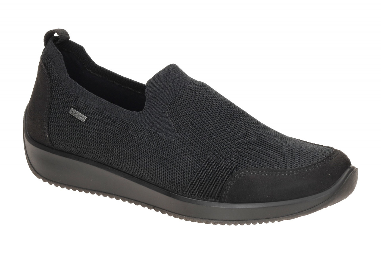 ara 12-54054 01 LISSABON 4.0 - GTX Stretch-Slipper Damen Schwarz flexibel & b...