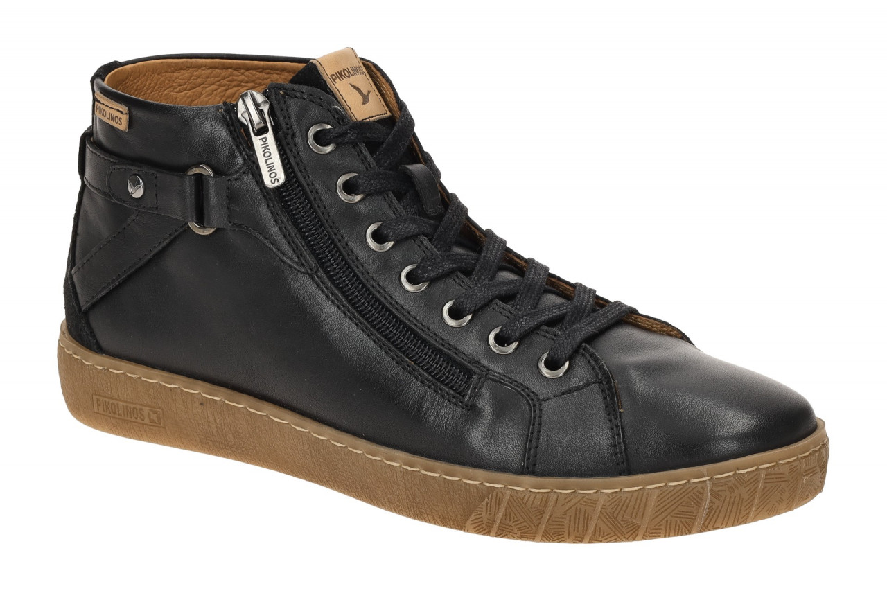 Pikolinos Damen Stiefeletten W7B-8868C1 black LANZAROTE - Bequeme Mid-Sneaker...