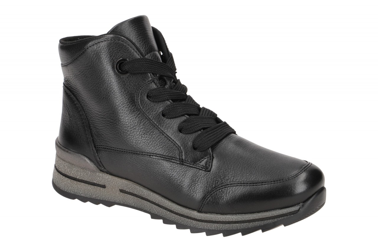 ara 12-24543 61 Damen Winterstiefelette OSAKA schwarz - Warmfutter aus Schurw...