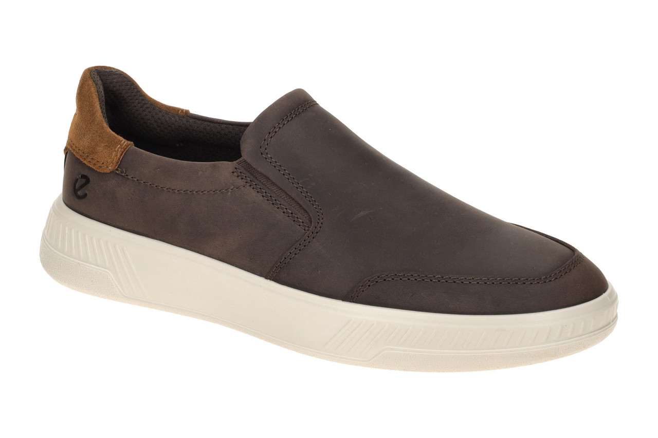 Ecco 55161459519 MOVE - MEN SLIP-ON Herrenschuhe Braun Fettleder flexibel & b...