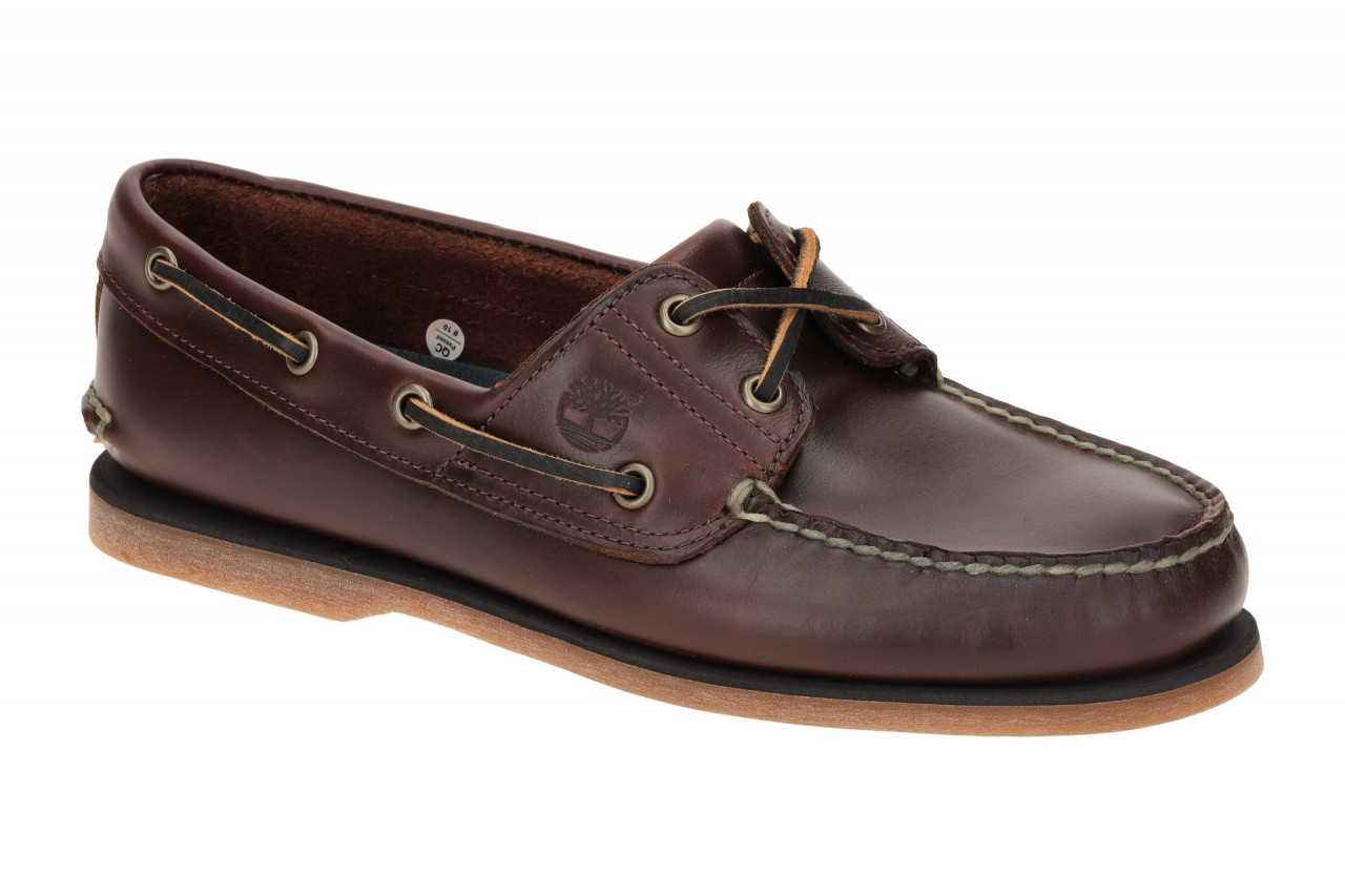 Timberland CLASSIC BOAT 025077 214 dunkel-braun - bequeme Halbschuhe f?r Herren