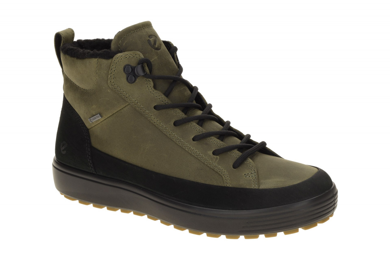 Ecco 450444 SOFT 7 TRED - HIGH BOOT Herren Winterstiefelette Gr?n/black/tarma...