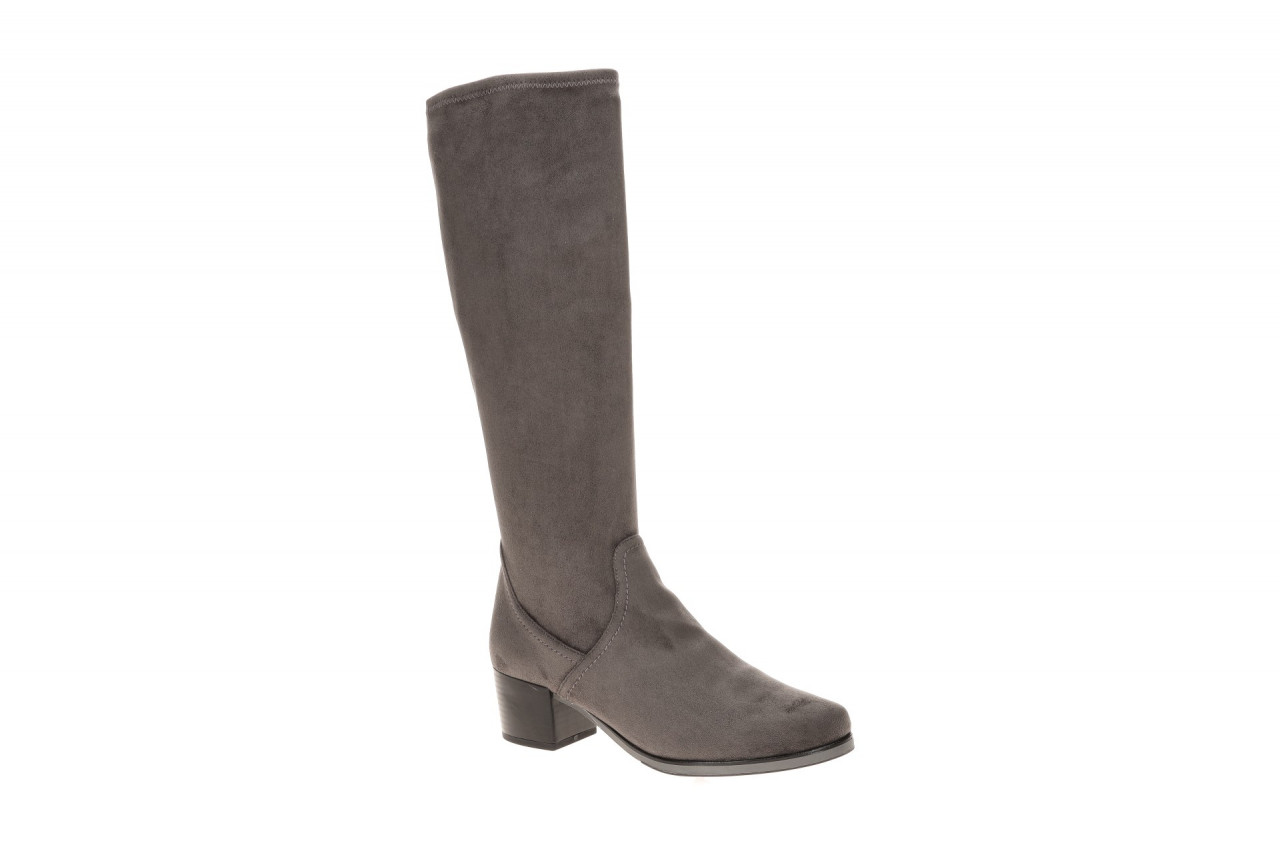 CAPRICE Damenstiefel 25506-41-251 Grau dk grey dehnbar faltbarer Schaft 4,5cm...