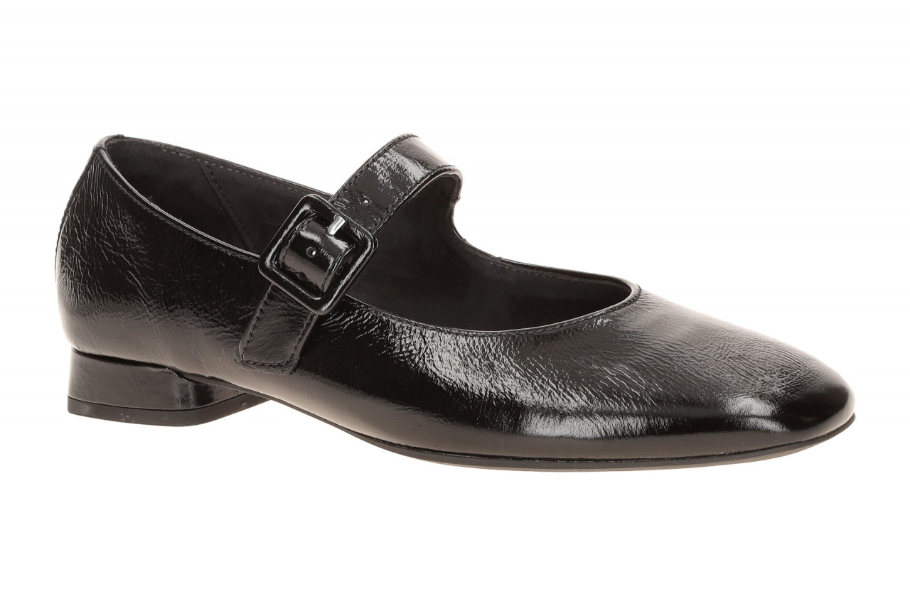 Gabor 3020.02.001 Schwarz Mary Jane Ballerina Echtleder Fu?bett_Royal