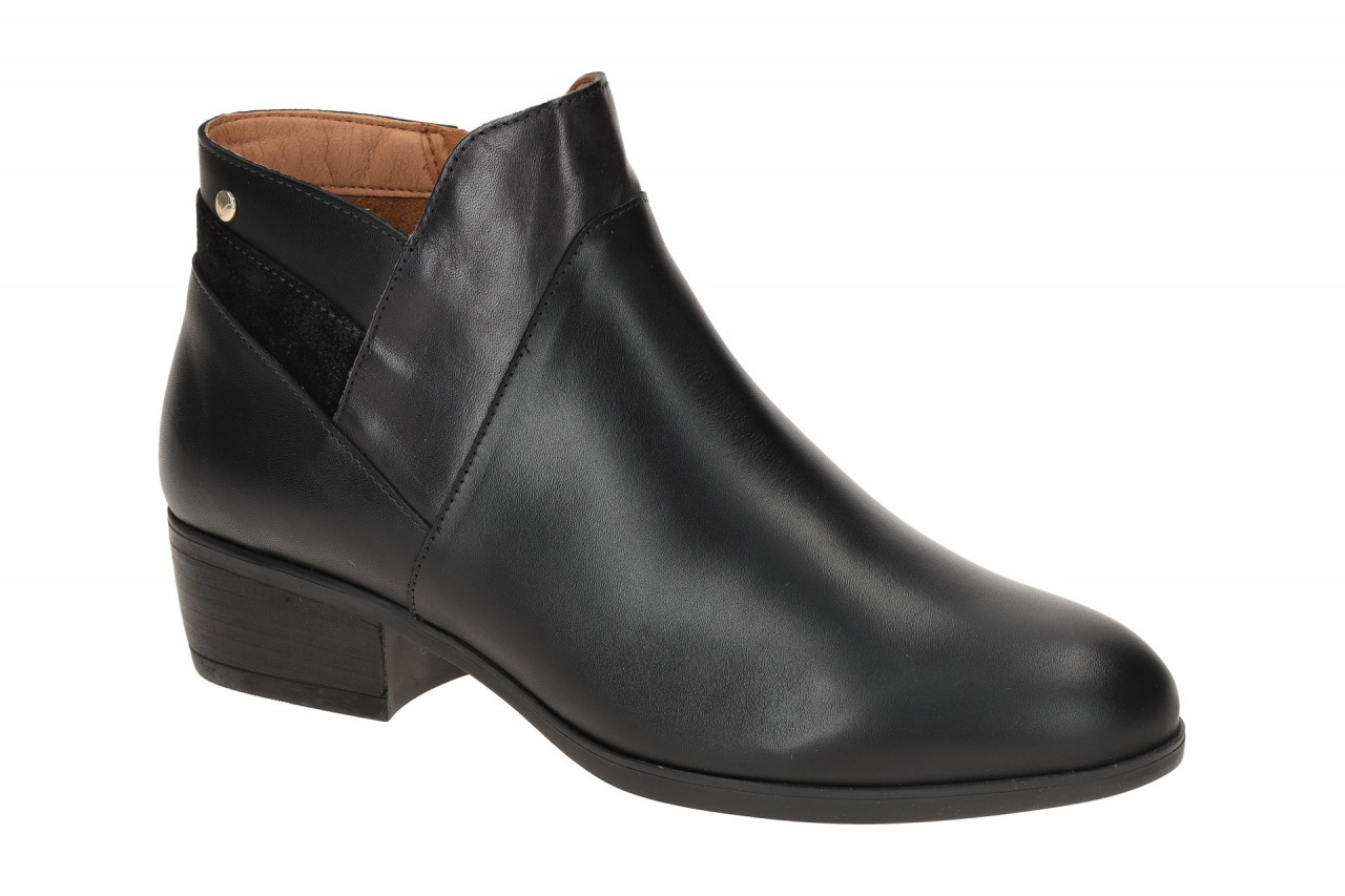 Pikolinos Damen Stiefeletten DAROCA HAW1U-8732C2 black - Echtleder, Blockabsatz