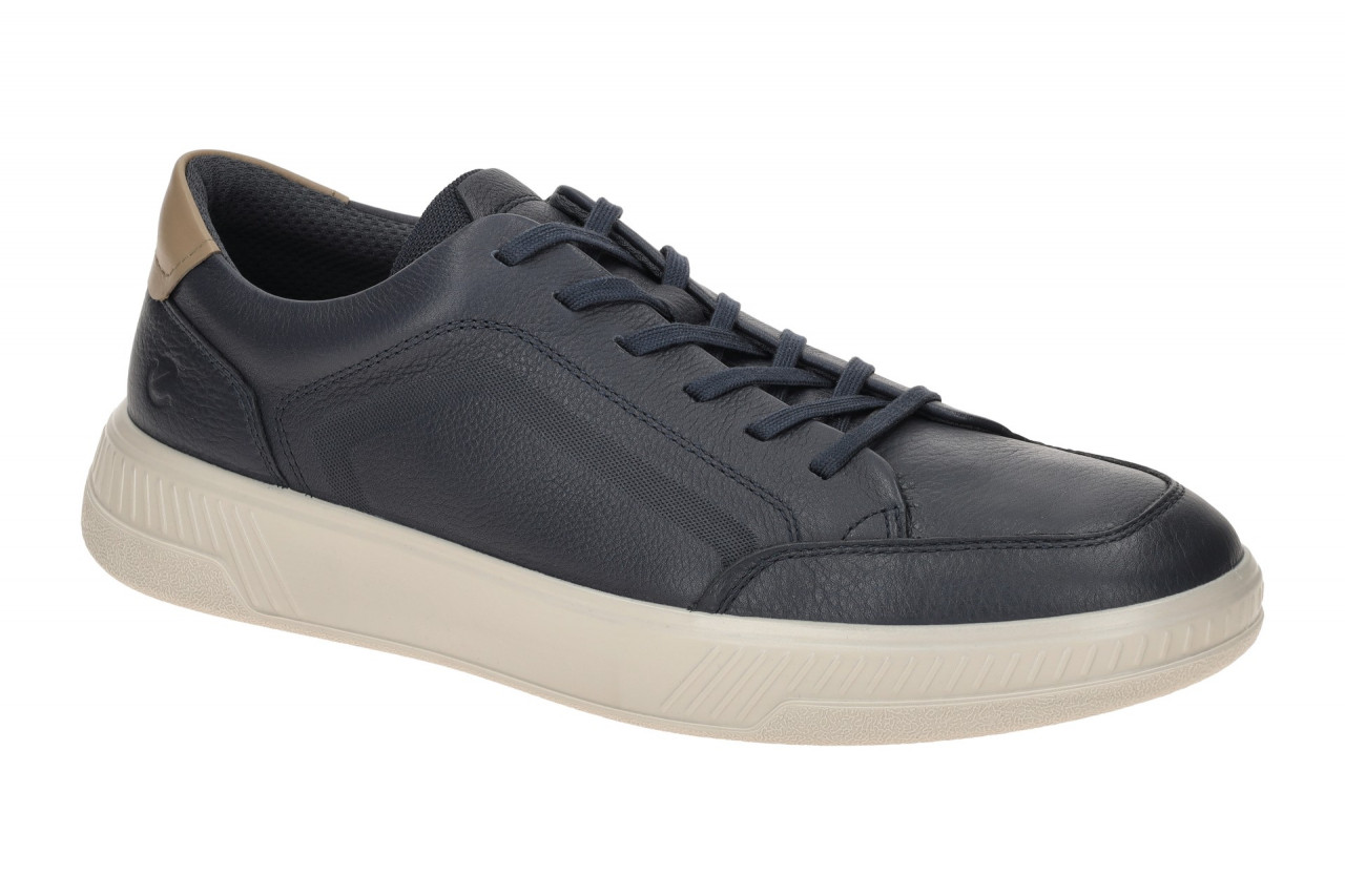 Ecco 551604 - Herren Schn?rschuhe in dunkelblau + grau, extra leicht & flexibel