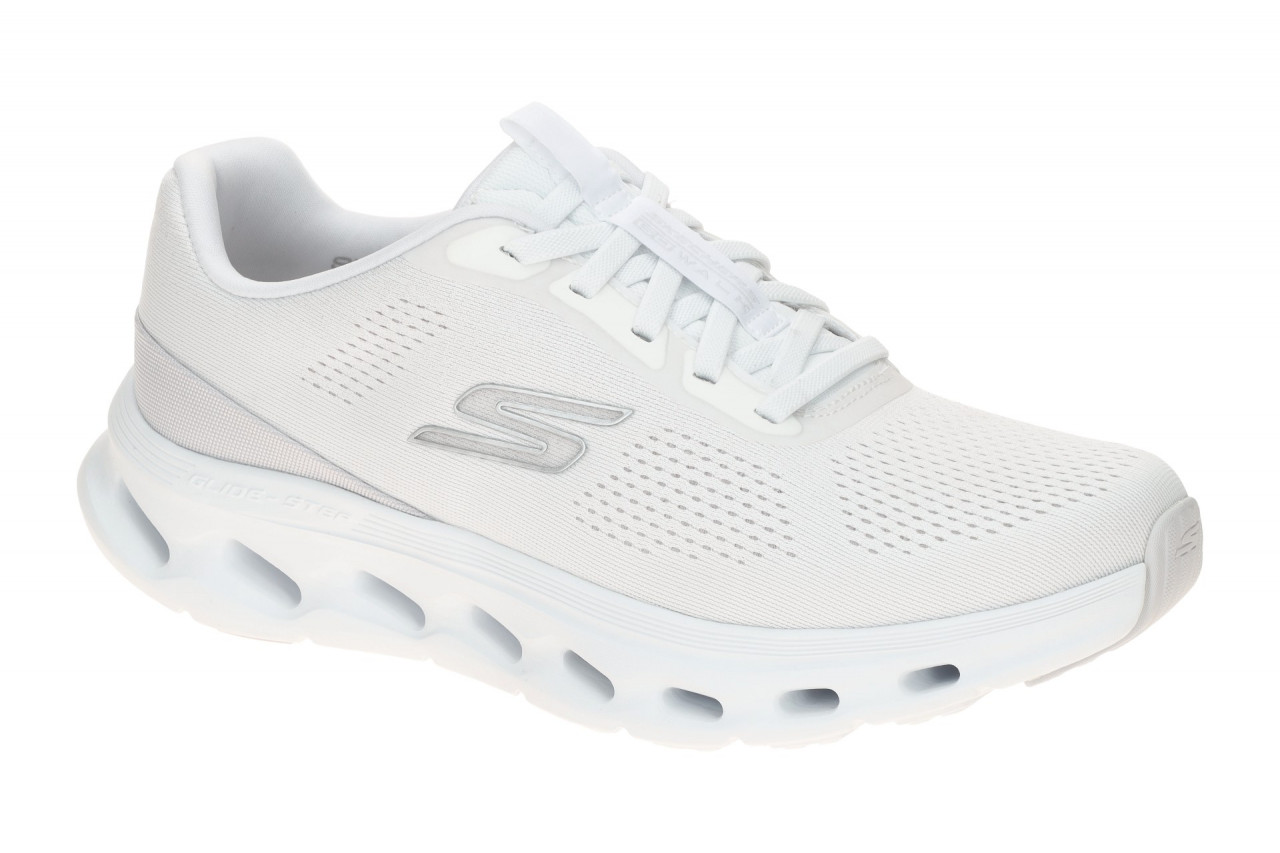 Skechers 217020 WHT GO WALK GLIDE STEP 2.0 - VIC Herren Sneaker Wei?