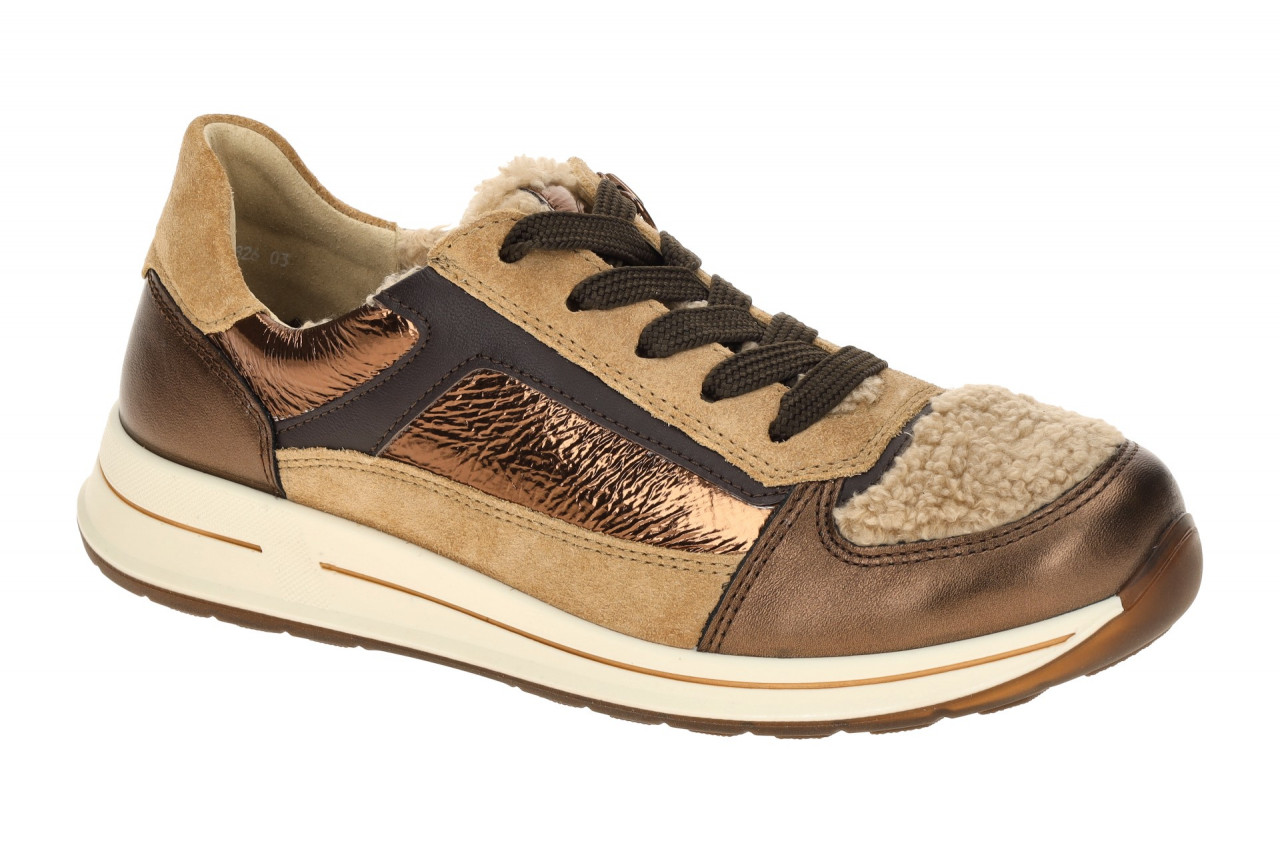 ara 12-24826 03 Osaka 2.0 Damen Schn?r-Halbschuhe Warmfutter Sneaker - Braun ...