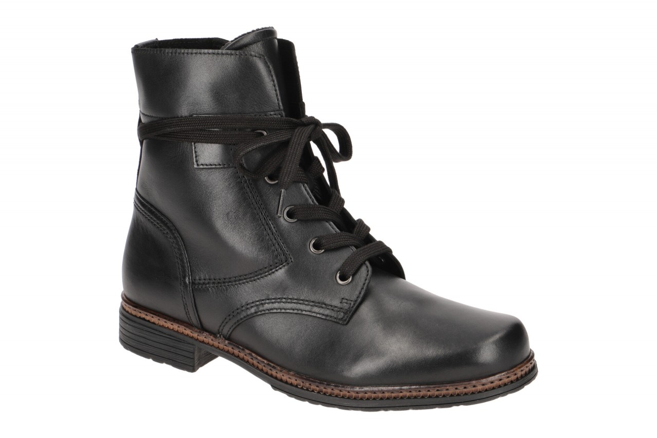 Gabor 74.674.27 schwarz - elegante Stiefelette f?r Damen