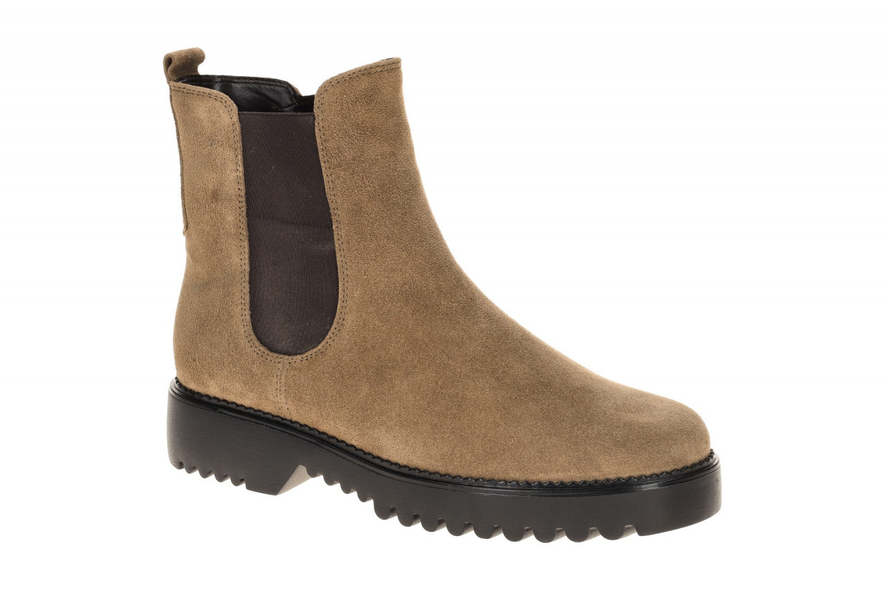 Gabor 72.751.34 Damen Stiefeletten Chelsea Ankle Boots in Braun - Echtleder &...