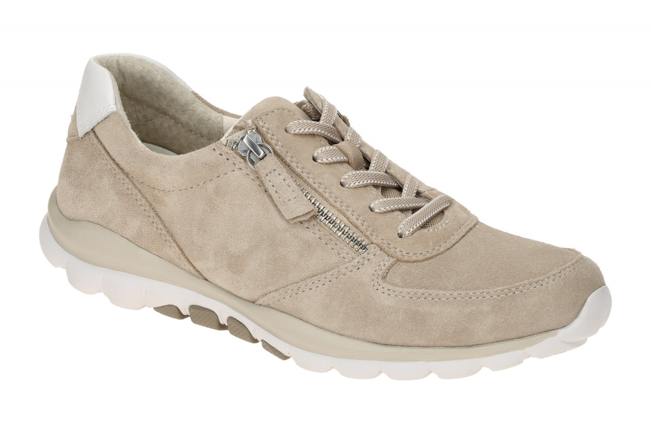 Gabor ROLLINGSOFT 86.968.33 beige - bequeme Halbschuhe f?r Damen