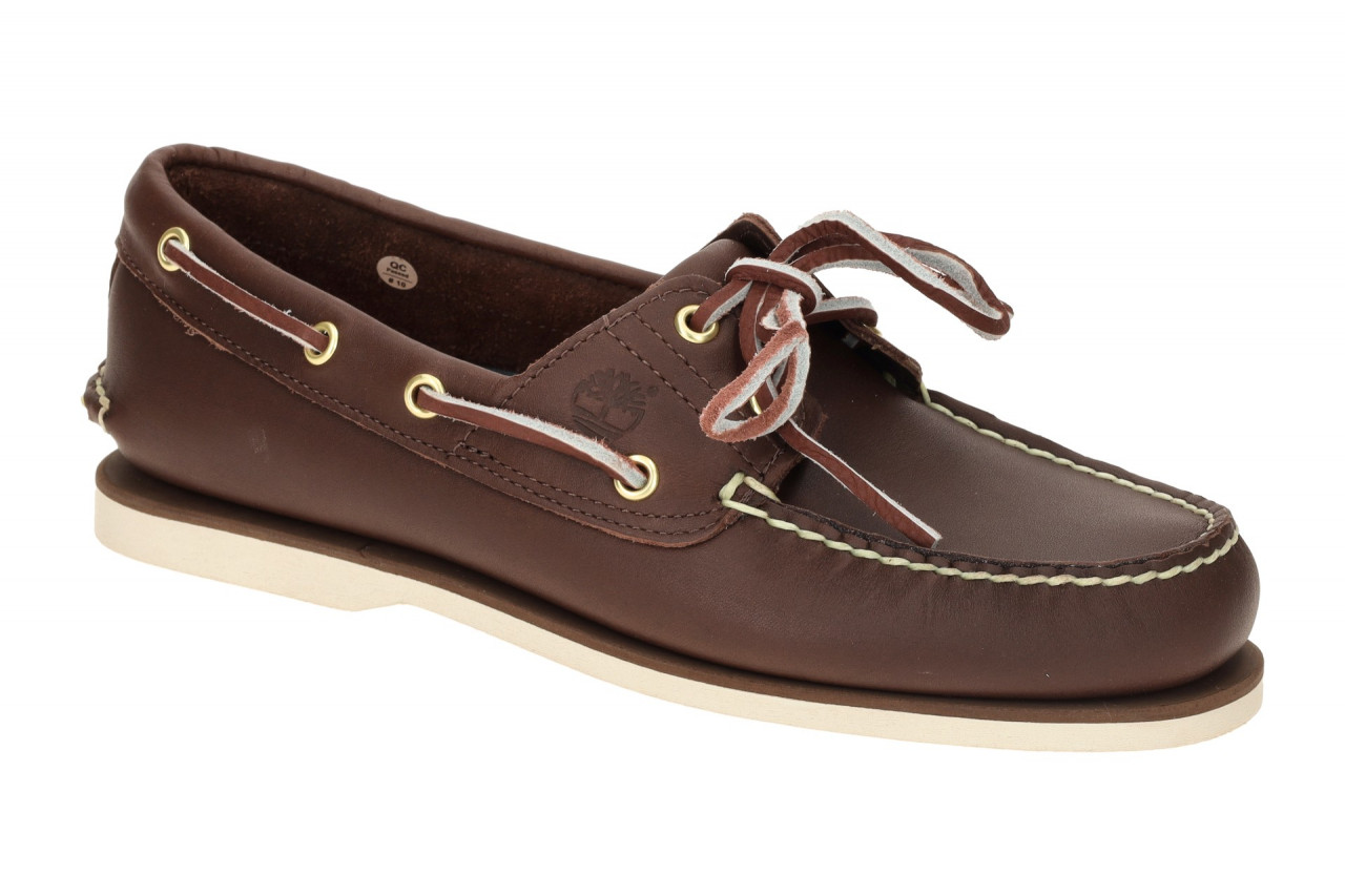 Timberland CLASSIC BOAT 174035 214 dunkel-braun - bequeme Halbschuhe f?r Herren