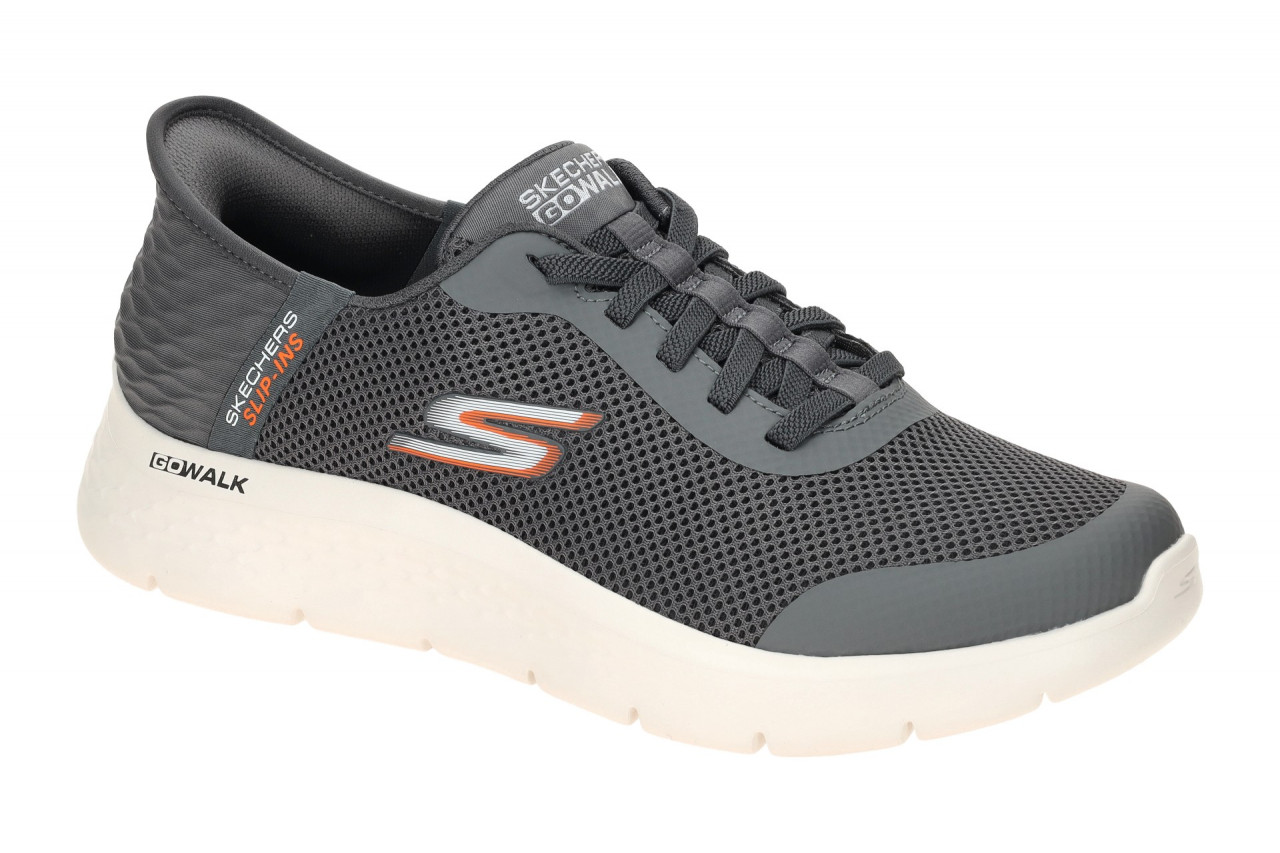 Skechers GO WALK FLEX 216324 GRY grau - Slipper f?r Herren