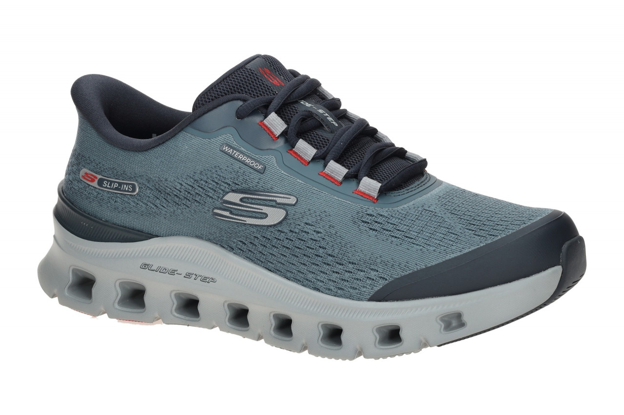 Skechers 233135 NVGY Glide Step Pro Chaching Herrensport-Halbschuhe blau/navy...