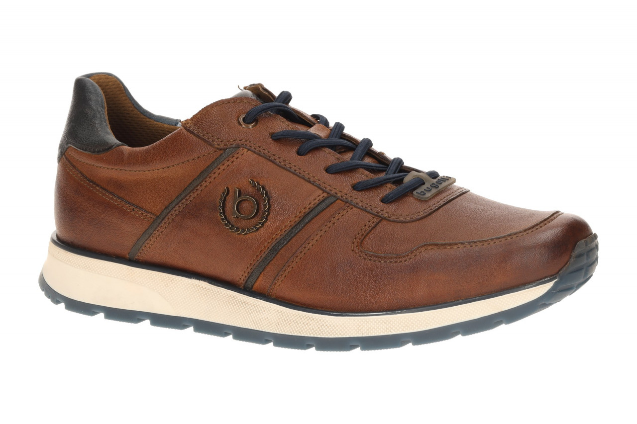 Bugatti 331-APA03-4100 Herren Sneaker cognac Braun mit Memory Foam
