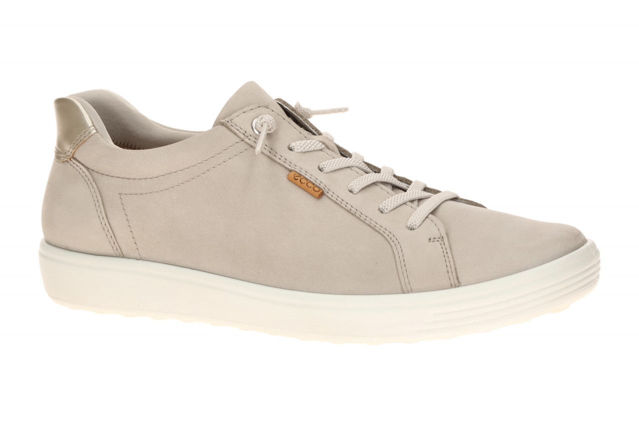 Ecco Soft 7 - Low Easy Slip Women's 490583 Grau Sneaker Gummizug Schnellversc...