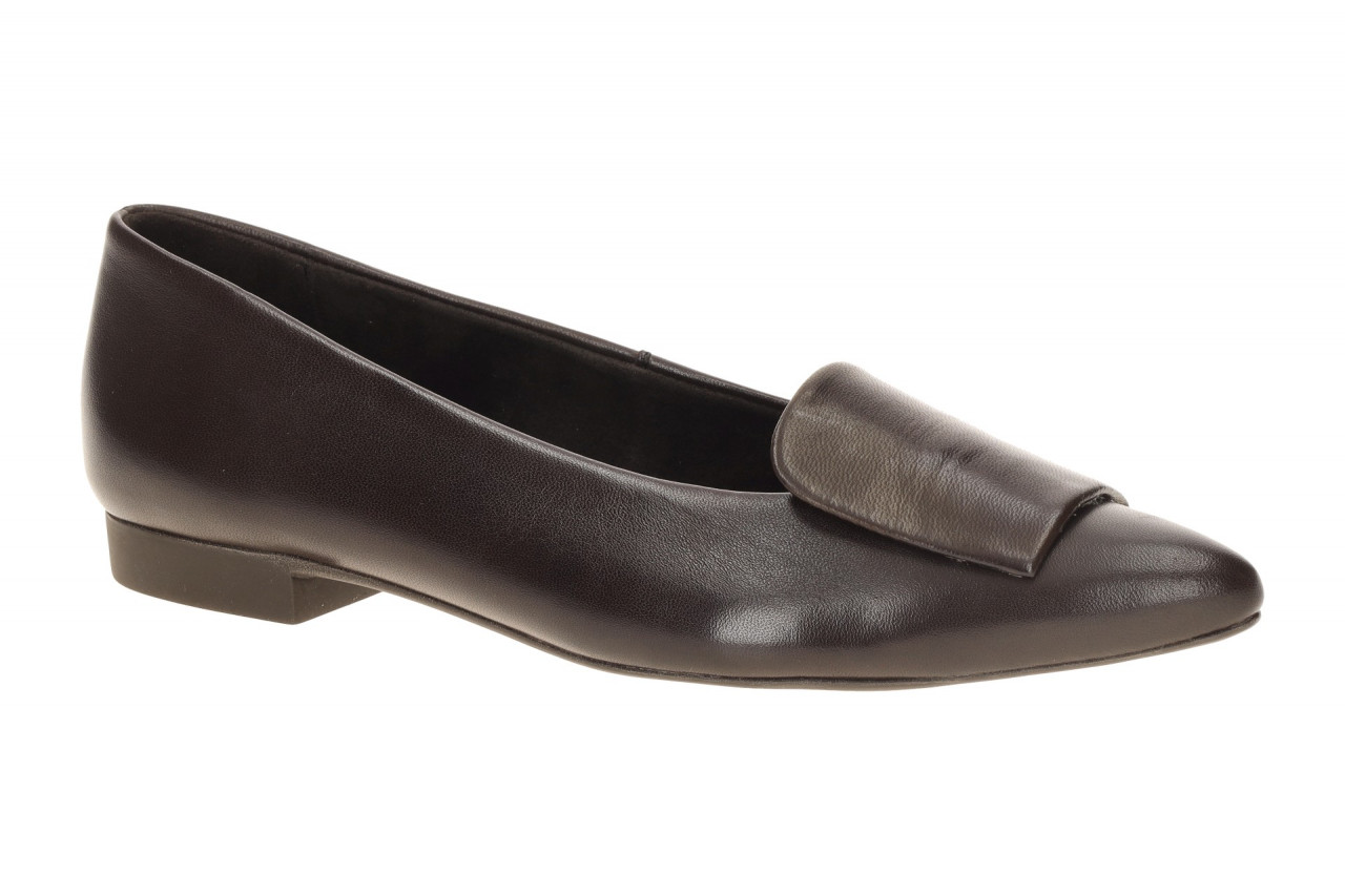 Paul Green 3792-222 dunkel-braun - Ballerina - Halbschuhe - Slipper f?r Damen