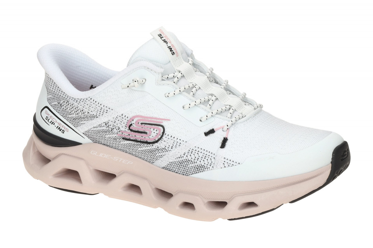 Skechers 150513 WBPK Glide Step Altus Fast Lane Damenschuhe Sneaker Wei?/Schw...