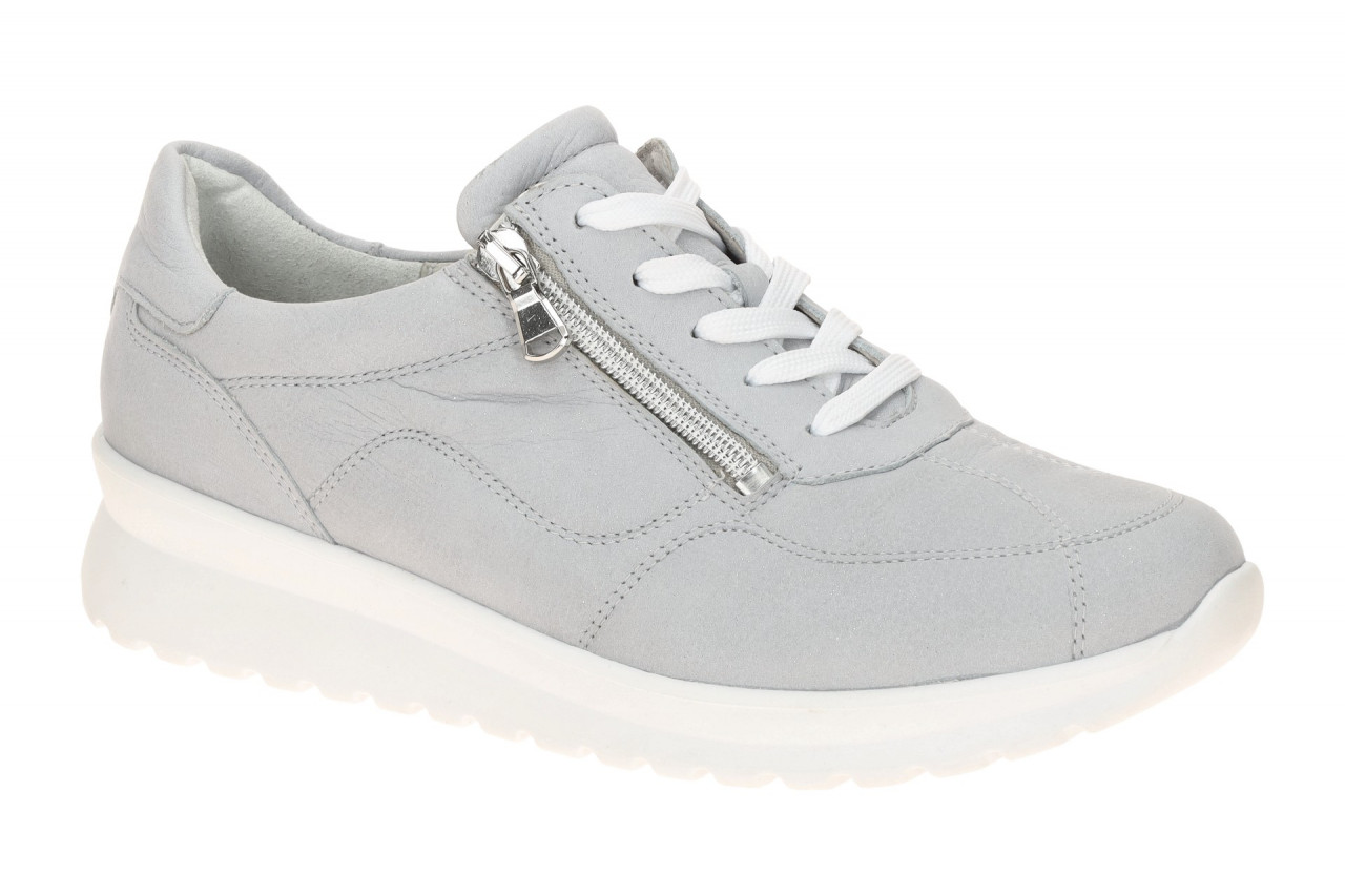 Waldl?ufer 688002 K-SUNNY Damenschuhe Grau - Cloud Bequeme Schn?r-Halbschuhe