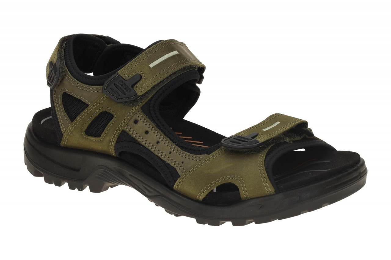 Ecco 069564 OFFROAD Yucatan Sandale Gr?n Tarmac Wander Trekking Herren Sandale