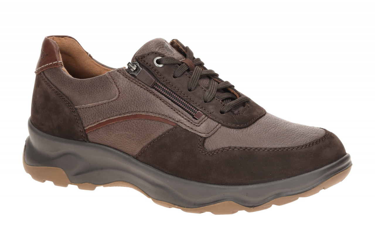 Waldl?ufer Herrenschuhe 718006 H-MAX braun nuba/moro/cognac bequeme Schn?r Ha...
