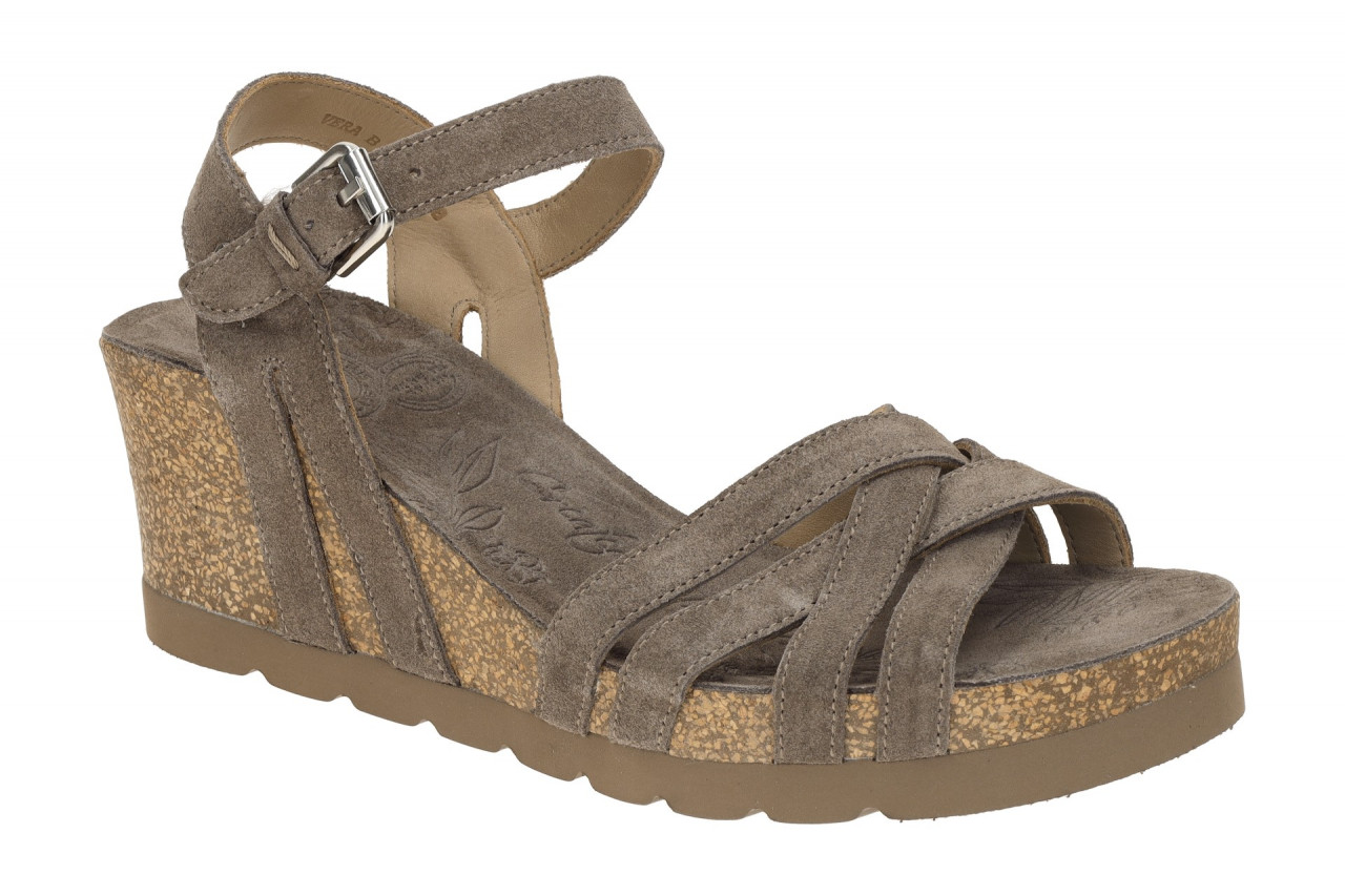 Panama Jack Vera B5 grau - Riemchen Sandale f?r Damen