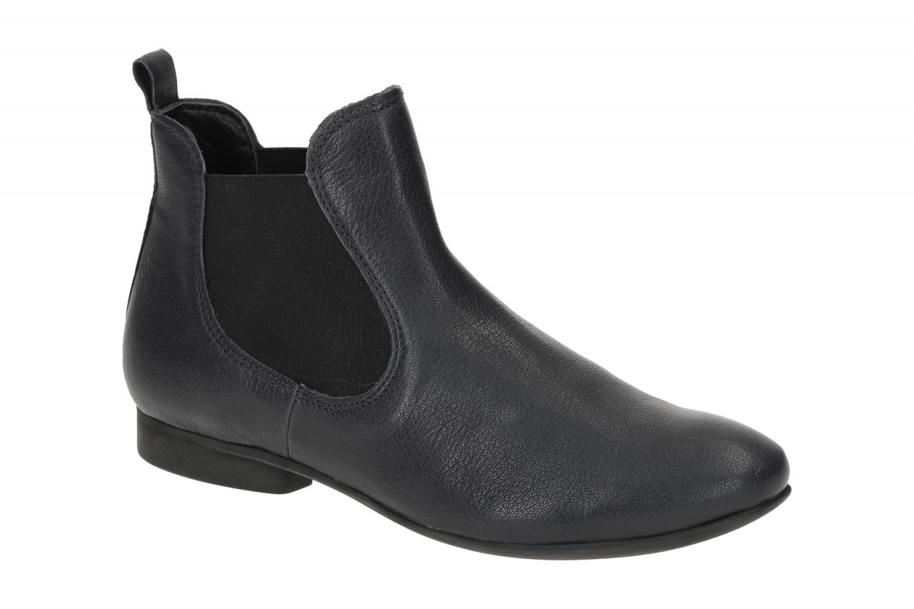 Think GUAD Damen Stiefeletten 3-000414-8150 Navy Blau Echtleder Chelsea Boots