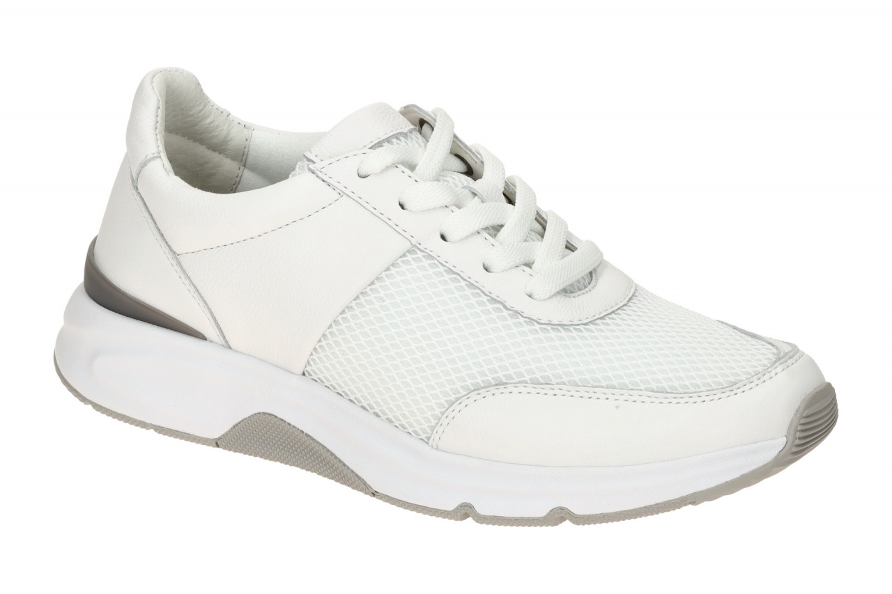 Gabor 86.897.50 ROLLINGSOFT Damen Sneakers wei? - sportlich und bequem