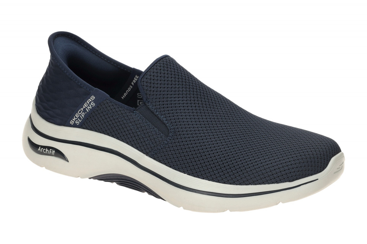 Skechers GO WALK ARCH FIT 2.0 216600 NVY dunkel-blau - Slipper f?r Herren
