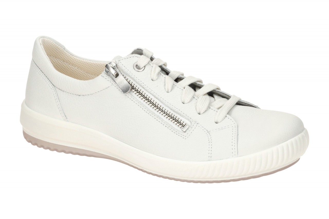Legero 2-001162-1000 Damen Schn?r-Halbschuhe Wei? - Offwhite Nappa Leder Fu?b...