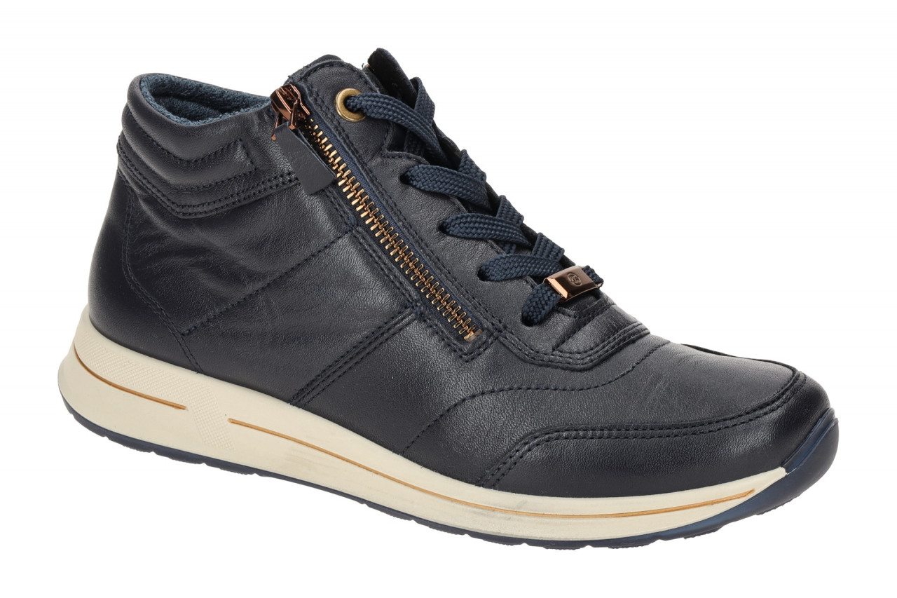 ara 1224808-17 OSAKA 2.0 Damenschuhe blau extra weit - sportliche Halbschuhe