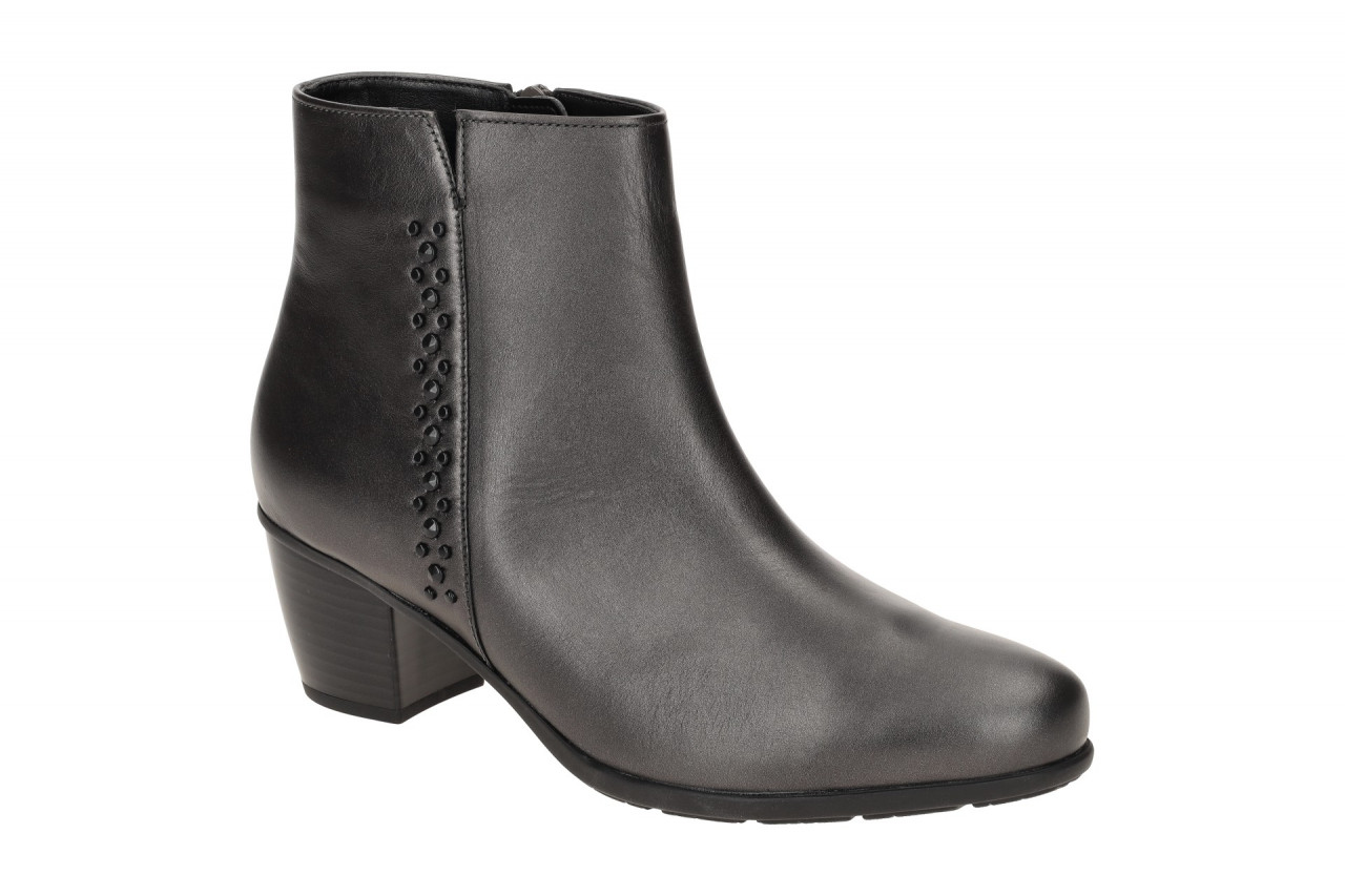 Gabor 55.524 Damen Stiefeletten in Grau antiksilber - Best Fitting Hovercraft...