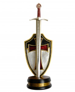 Mittelalter Schwert Accolade Brieföffner