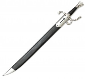 Falchion Mittelalter mit Scheide italienisch