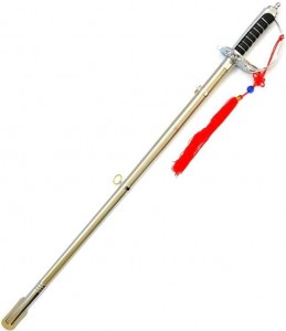 Degen mit Rundgriff zur Dekoration